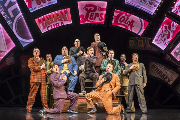 Photo Flash: First Look at Richard Fleeshman, Maxwell Caulfield, Louise Dearman and More in GUYS AND DOLLS UK Tour Image