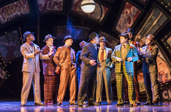 Photo Flash: First Look at Richard Fleeshman, Maxwell Caulfield, Louise Dearman and More in GUYS AND DOLLS UK Tour Image