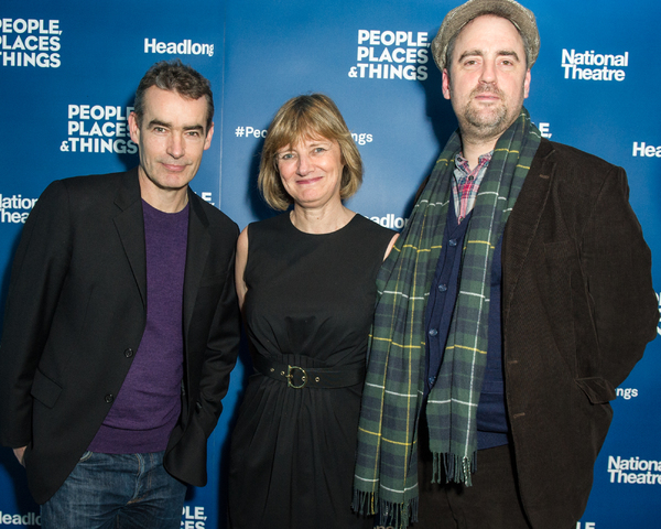 Rufus Norris, Lisa Burger and Jeremy Herrin Photo