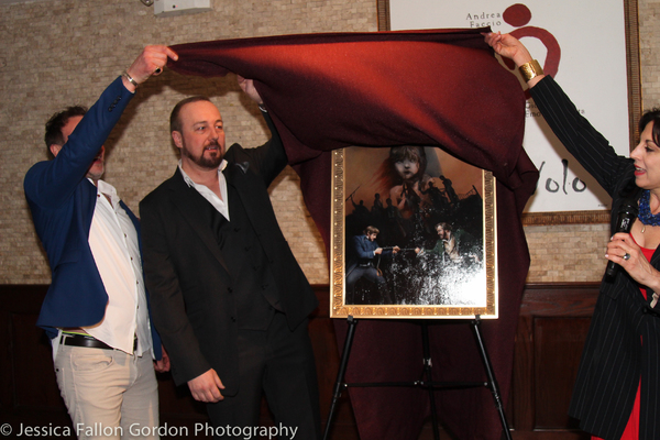 Photo Coverage: New LES MISERABLES Stars Celebrate 2 Years on Broadway with Tony's Portrait Unveiling! Image