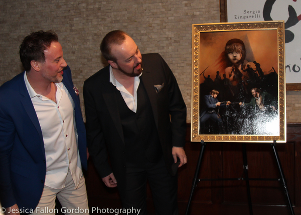 Photo Coverage: New LES MISERABLES Stars Celebrate 2 Years on Broadway with Tony's Portrait Unveiling! Image