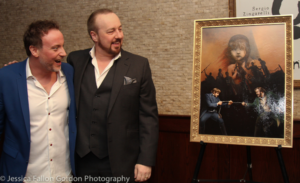 Photo Coverage: New LES MISERABLES Stars Celebrate 2 Years on Broadway with Tony's Portrait Unveiling! Image
