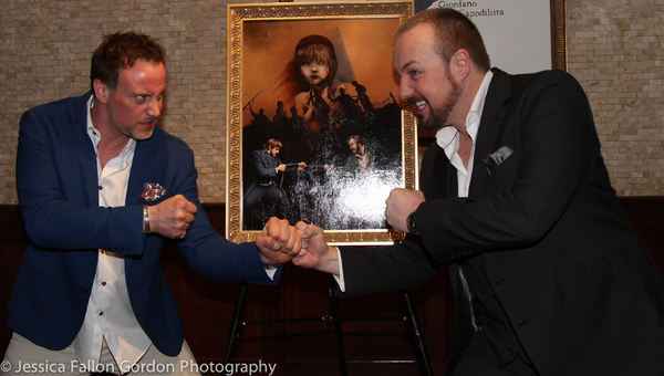 Photo Coverage: New LES MISERABLES Stars Celebrate 2 Years on Broadway with Tony's Portrait Unveiling! Image