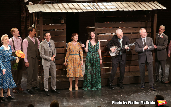 Photo Coverage: The Cast of BRIGHT STAR Takes Their Opening Night Bows with Steve Martin & Edie Brickell! Image