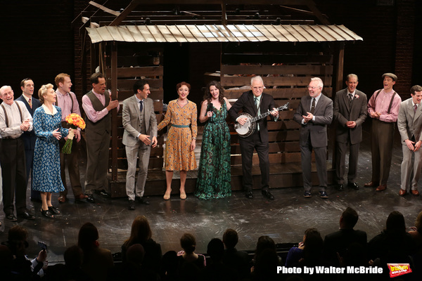 Photo Coverage: The Cast of BRIGHT STAR Takes Their Opening Night Bows with Steve Martin & Edie Brickell! Image