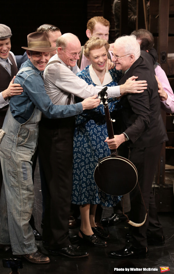 Photo Coverage: The Cast of BRIGHT STAR Takes Their Opening Night Bows with Steve Martin & Edie Brickell! Image