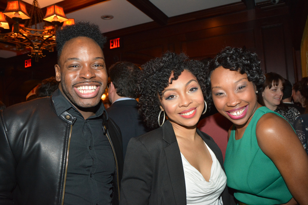 Brandon Heyward, Jennie L. Harney and Tatiana Green Photo