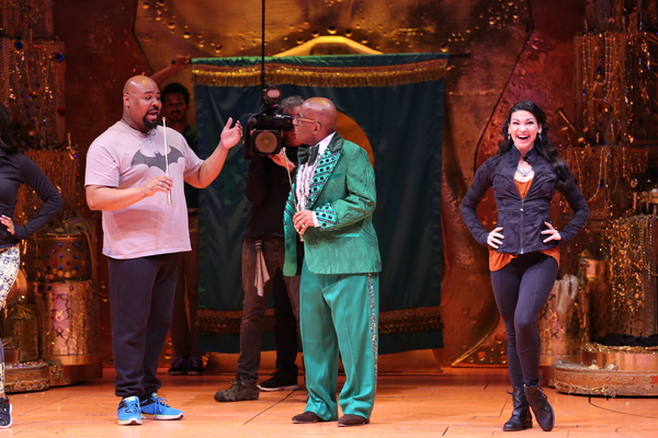 Photo Flash: First Look - 'Today's Al Roker & Natalie Morales Cameo in Broadway's ALADDIN Image