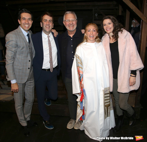 Josh Rhodes, Rob Berman, Walter Bobbie, Sarah Jane Shanks and Edie Brickell  Photo