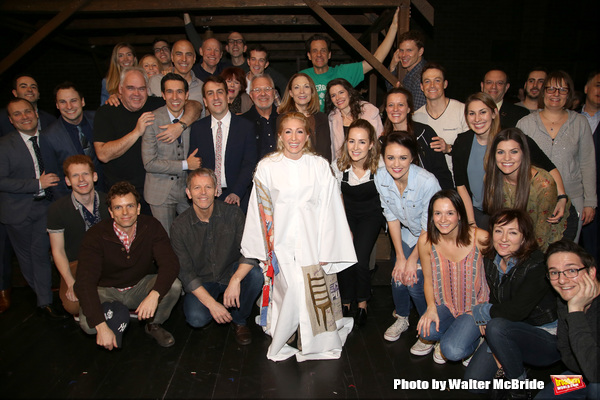 Sarah Jane Shanks with the cast and creative team  Photo