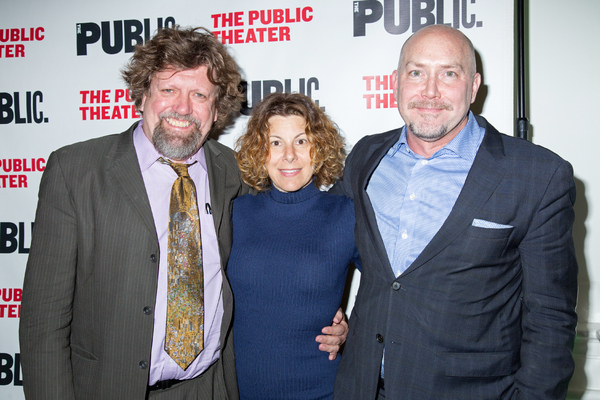 Oskar Eustis, Arielle Tepper Madover, Patrick Willingham Photo