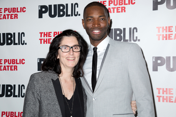 Tina Landau, Tarell Alvin McCraney at 