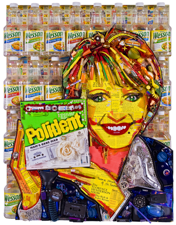 Photo Flash: Artist Jason Mecier Presents CELEBRITY TRASH Portraits - Lindsay Lohan, Pamela Anderson and More! Image