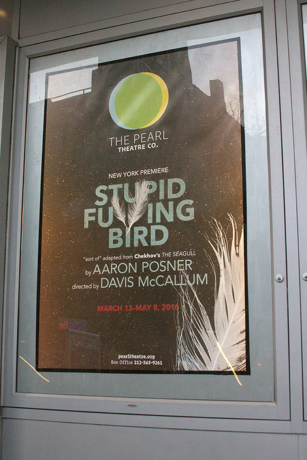 Photo Flash: Inside Opening Night of Pearl Theatre Company's STUPID FU**ING BIRD  Image