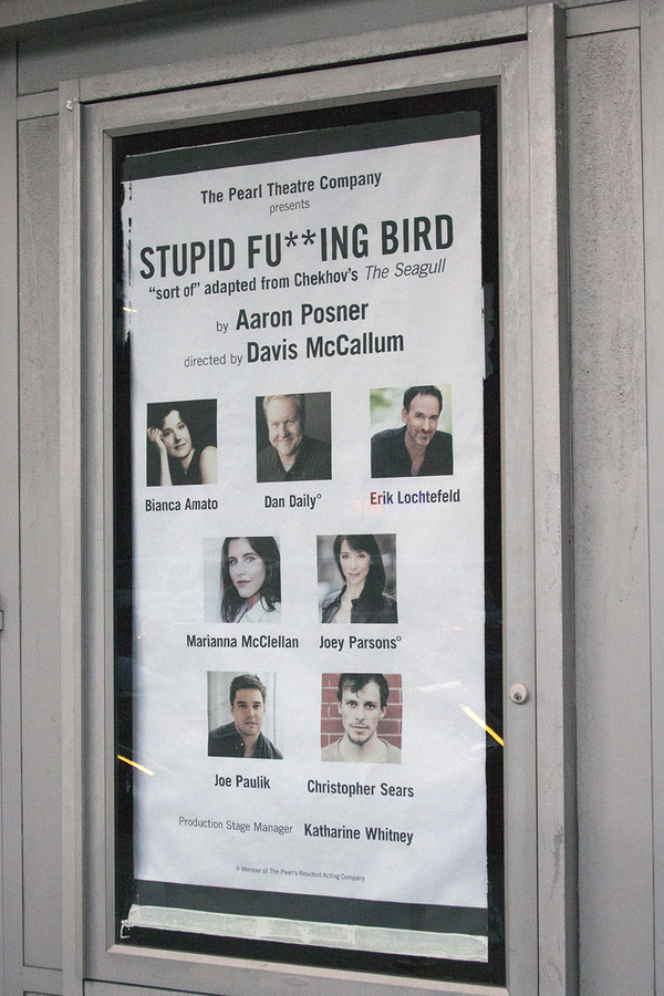 Photo Flash: Inside Opening Night of Pearl Theatre Company's STUPID FU**ING BIRD  Image