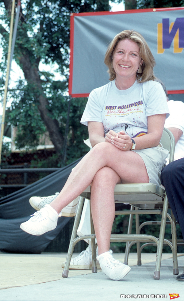 Patty Duke Attending a Los Angeles Aids Walk in West Hollywood, Los Angeles, Californ Photo