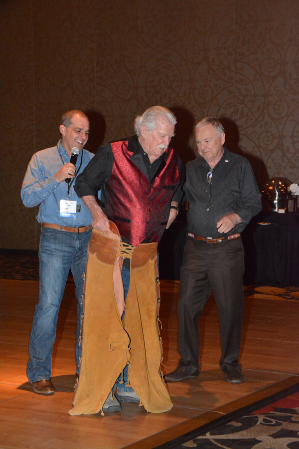 John Hepton, Don Collier and Boyd Magers Photo