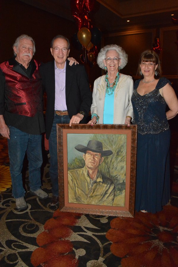 Don Collier and Penny McQueen with Denney Willis and Patricia Willis of Arbuckles Cof Photo