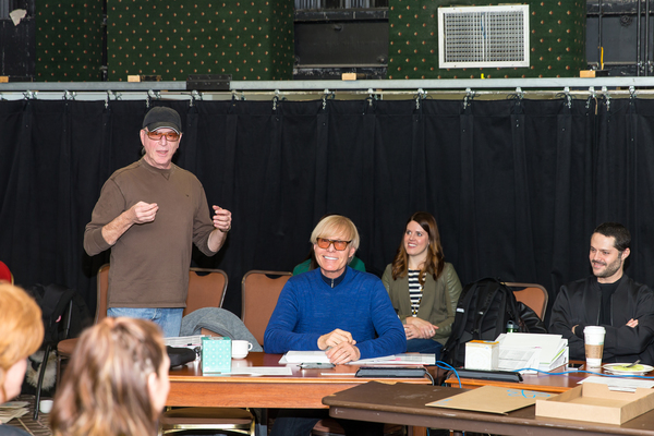 Photo Flash: First Day Rehearsal of HAZEL, A MUSICAL MAID IN AMERICA at Drury Lane Image