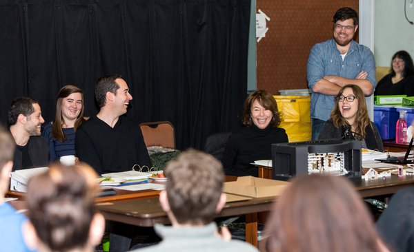 Photo Flash: First Day Rehearsal of HAZEL, A MUSICAL MAID IN AMERICA at Drury Lane 