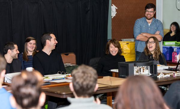 Photo Flash: First Day Rehearsal of HAZEL, A MUSICAL MAID IN AMERICA at Drury Lane Image