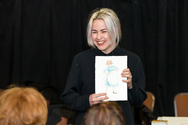 Photo Flash: First Day Rehearsal of HAZEL, A MUSICAL MAID IN AMERICA at Drury Lane Image