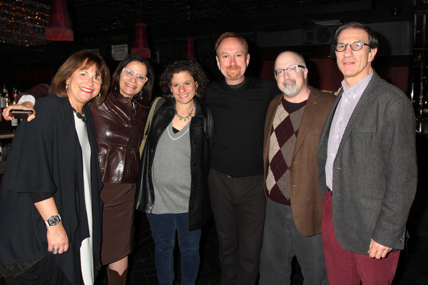 Jan Kallish, Nomi Bronner, Jodi Rudoren, Aaron Davidman, Gary Rudoren and Ethan Bronn Photo