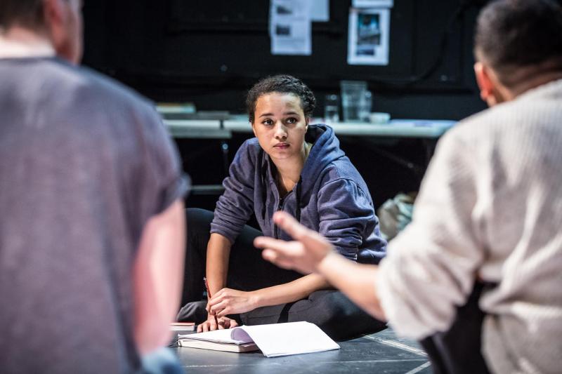 Photo Flash: In Rehearsal for Print Room's DEATHWATCH with Danny Lee Wynter and More Image