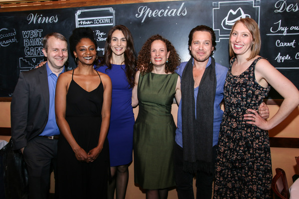 Nat DeWolf, April Matthis, Annie Parisse, Maria Striar, Rob Campbell & Crystal Finn Photo