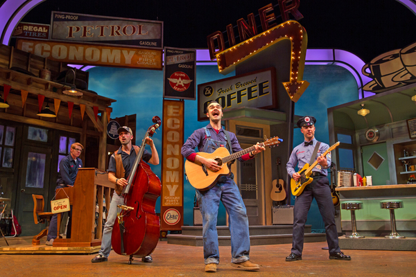 Photo Flash: Highway 57 Roars Through Paper Mill; First Look at Alysha Umphress & More in PUMP BOYS AND DINETTES! Image