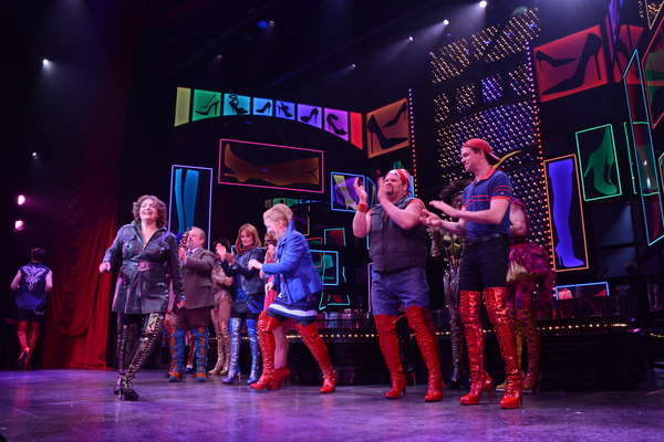 Photo Coverage: KINKY BOOTS Cast Celebrates Three Fabulous Years on Broadway! Image