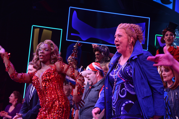 Photo Coverage: KINKY BOOTS Cast Celebrates Three Fabulous Years on Broadway! Image