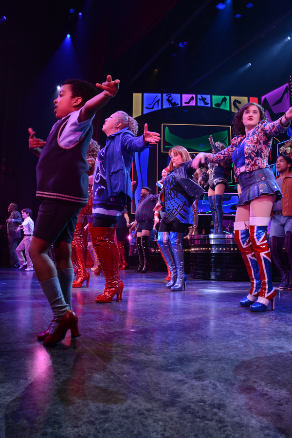 Photo Coverage: KINKY BOOTS Cast Celebrates Three Fabulous Years on Broadway! Image