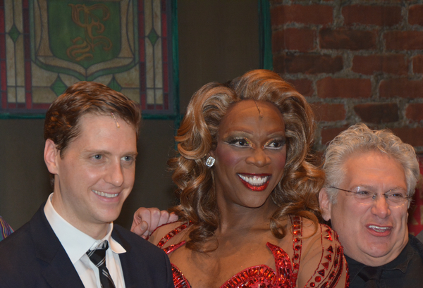 Photo Coverage: KINKY BOOTS Cast Celebrates Three Fabulous Years on Broadway! Image