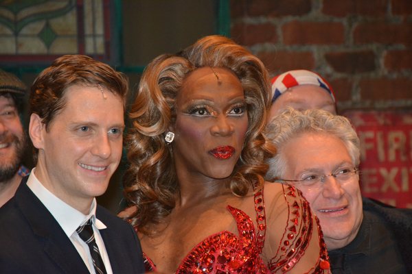Photo Coverage: KINKY BOOTS Cast Celebrates Three Fabulous Years on Broadway! Image