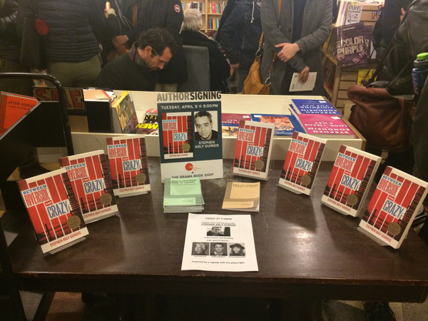Photo Flash: Stephen Adly Guirgis Reads, Signs Plays at The Drama Book Shop with Bobby Cannavale and More Image