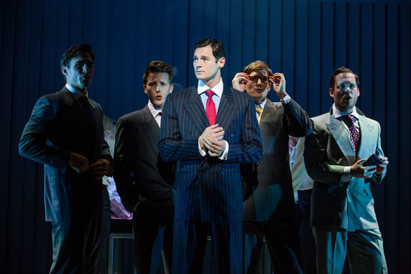 Photo Flash: There Will Be Blood! First Look at AMERICAN PSYCHO on Broadway Image