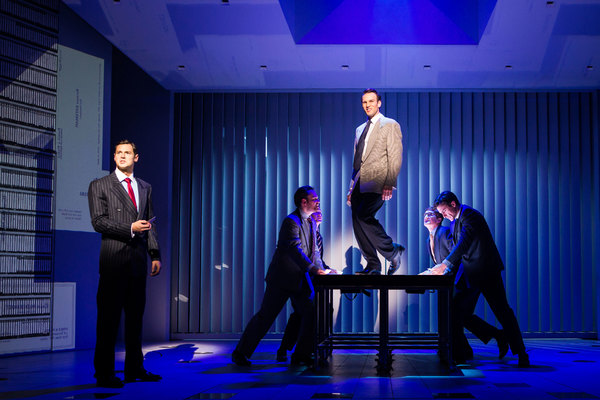 Photo Flash: There Will Be Blood! First Look at AMERICAN PSYCHO on Broadway Image