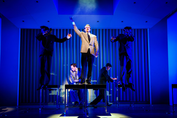 Photo Flash: There Will Be Blood! First Look at AMERICAN PSYCHO on Broadway Image