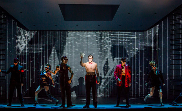 Photo Flash: There Will Be Blood! First Look at AMERICAN PSYCHO on Broadway Image