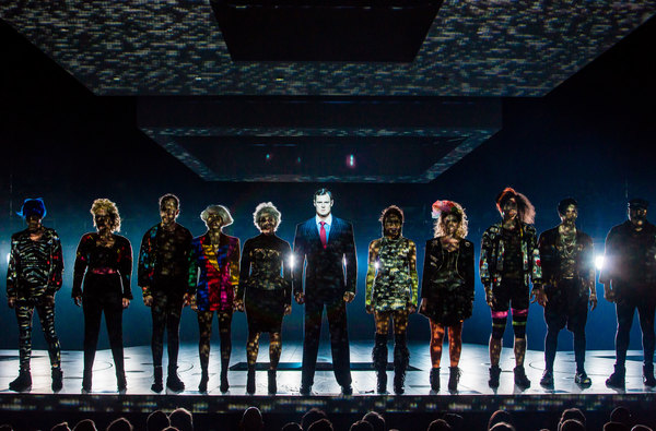 Photo Flash: There Will Be Blood! First Look at AMERICAN PSYCHO on Broadway Image