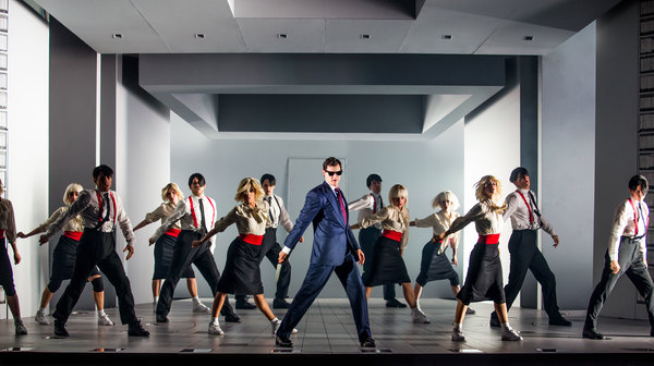 Photo Flash: There Will Be Blood! First Look at AMERICAN PSYCHO on Broadway Image