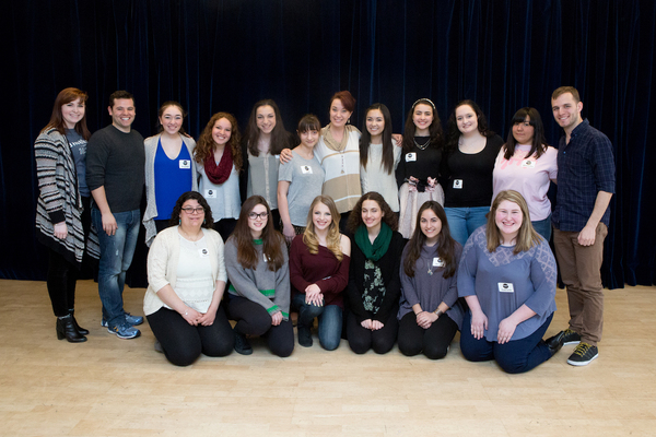 Sierra Boggess and Broadway Workshop Students and Staff  Photo