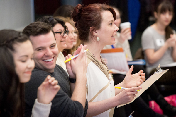 Photo Flash: Sierra Boggess Hosts Broadway Workshop Master Class Image