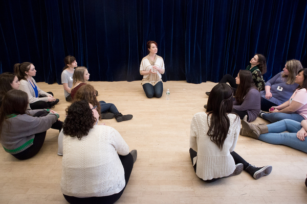 Photo Flash: Sierra Boggess Hosts Broadway Workshop Master Class Image