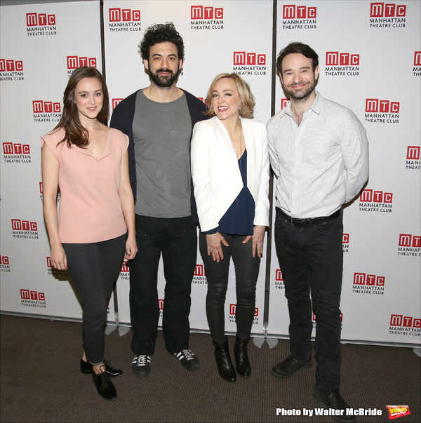 Heather Lind, Morgan Spector, Geneva Carr and Charlie Cox  Photo