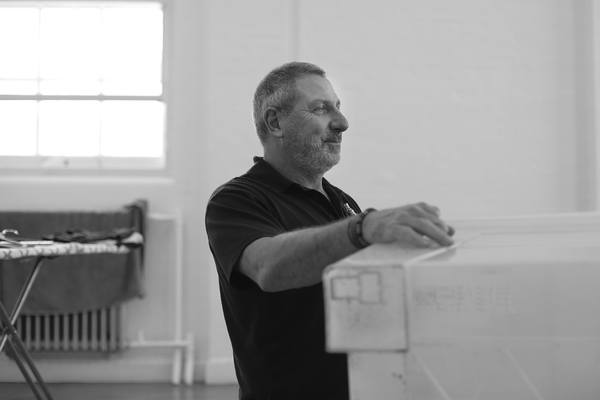 Photo Flash: In Rehearsal for BLUE ON BLUE at the Tristan Bates Theatre 