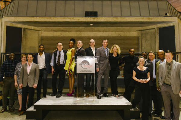 The company of ALL THE WAY at the opening night at Arena Stage Photo