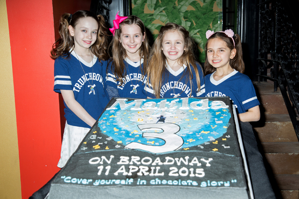 Photo Coverage: The Maggots of MATILDA Celebrate 3 Years on Broadway! Image