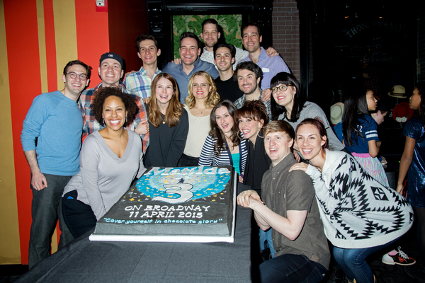 Photo Coverage: The Maggots of MATILDA Celebrate 3 Years on Broadway! Image